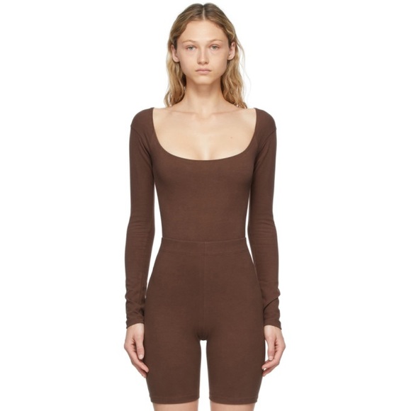 Gil Rodriguez El Tigre Small S Brown LS bodysuit - Picture 2 of 7